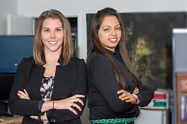 Photo of twowomen in the workplace